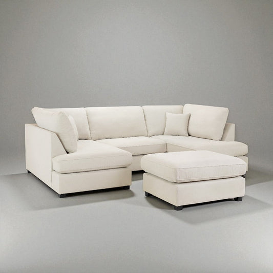 CARNABY U-Shape Sofa (Footstool Included) 