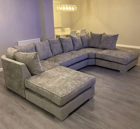 Putney U-Shape Scatter Back (Available in truffle or dark grey) 